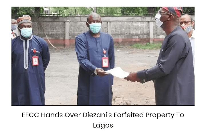 EFCC Hands Over Diezani’s Forfeited Property To Lagos For Isolation Centre (Photos)