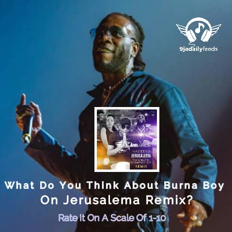 What Do You Think About Burna Boy On Jerusalema Remix?