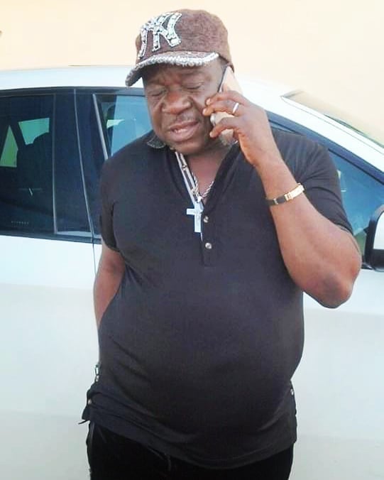 “This looks so unhealthy” – Mr Ibu scares fans with his very big potbelly