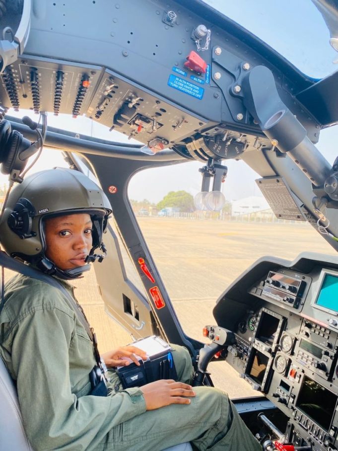 Nigeria’s first-ever female combat Helicopter pilot, Arotile dies in tragic accident at 23