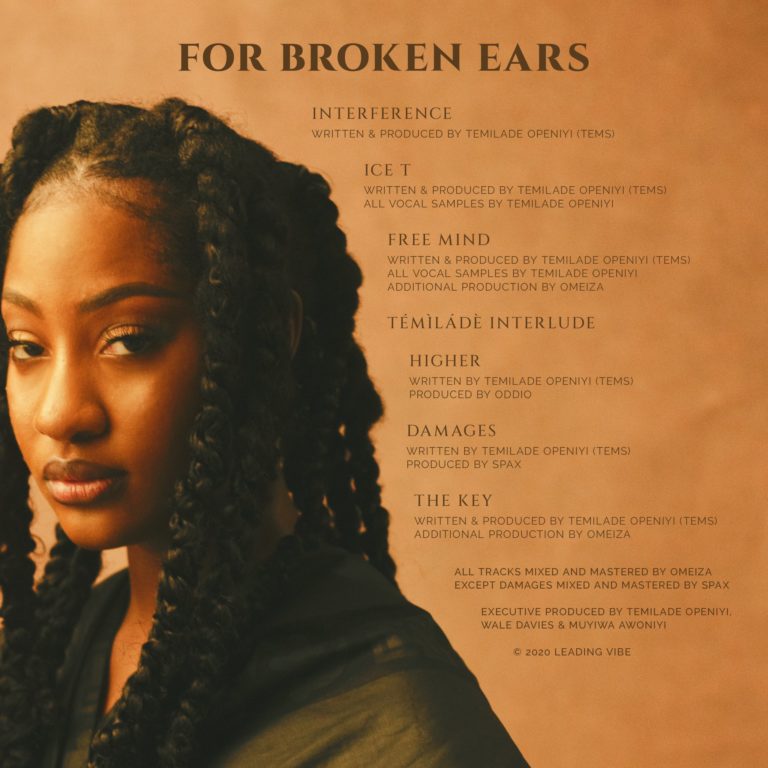 DOWNLOAD MP3: Tems – For Broken Ears EP