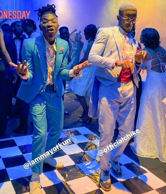 Chike & Mayorkun Shoots Video For A Forthcoming Song