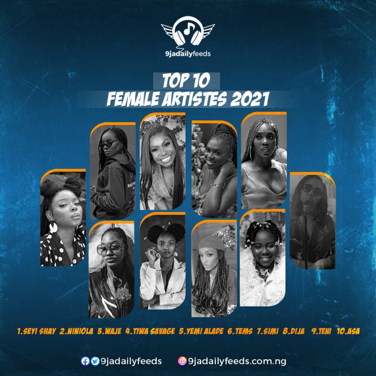 Top 10 Female Nigerian Musicians In 2023