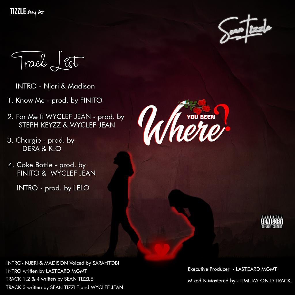 Sean Tizzle – “Where Are You” Tracklist 