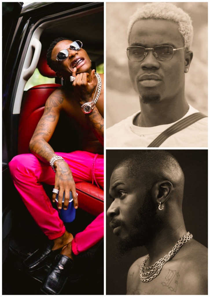 Wizkid has an incoming tune with Darkovibes & BOJ, watch video snippet!