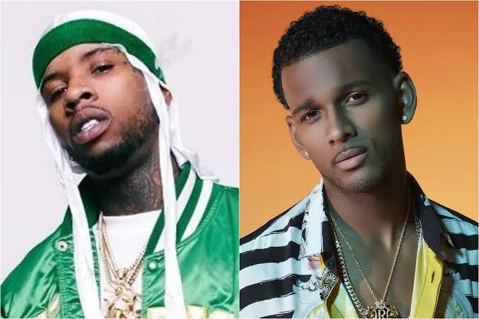 Rapper, Tory Lanez allegedly punched ‘Love and Hip Hop’ star Prince Michael on the face forcing him to seek medical attention