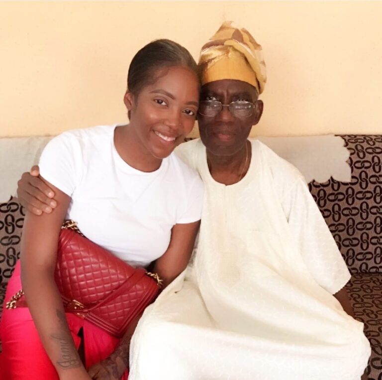 Tiwa Savage Mourns As She Loses Dad After Years Of Sickness