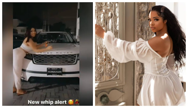 BBNaija Star, Nengi Buys A New Range Rover (Video)