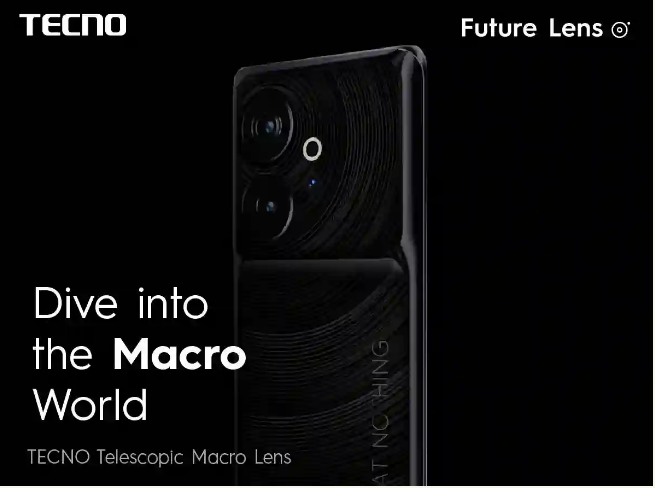 TECNO Introduces The World’s First Telescopic Macro Lens For Smartphones