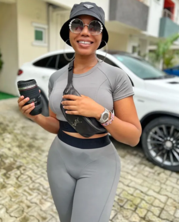 Actress, Nancy Isime reacts after being accused of dating a married man and chasing his wife away
