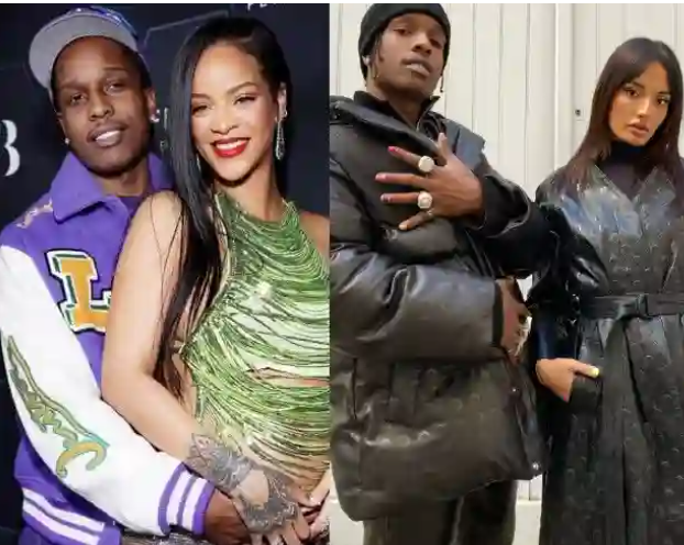 Pregnant Rihanna allegedly breaks up with Asap Rocky for ‘cheating with Fenty footwear designer, Amina Muaddi’