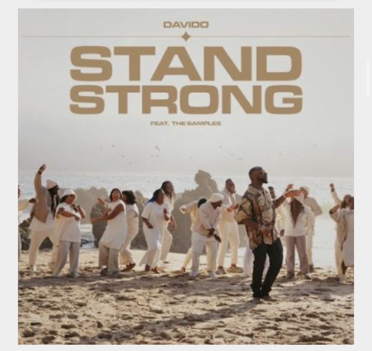 Davido - Stand Strong ft. The Samples