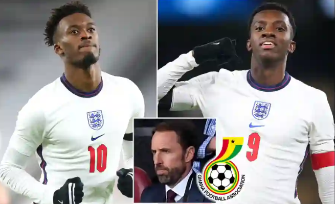England set to lose Eddie Nketiah and Callum Hudson-Odoi with the pair ‘to switch international allegiances to Ghana’ ahead of World Cup