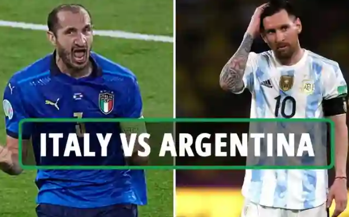 Finalissima 2022: Italy vs Argentina at Wembley