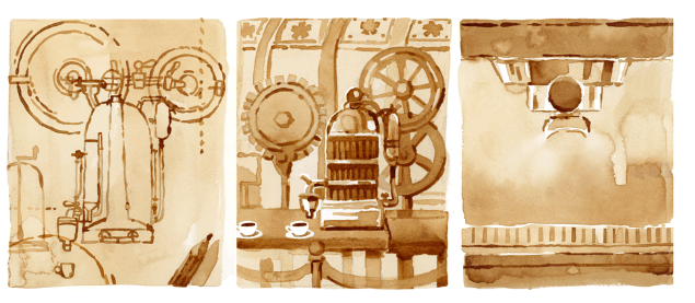 Google pays tribute to godfather of espresso machines Angelo Moriondo on his 171st birth anniversary
