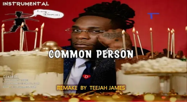Burna Boy - Common Person (Remake By Teejah James)