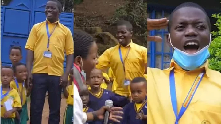 38-yr-old man returns to primary school after he was dumped by wife for being uneducated