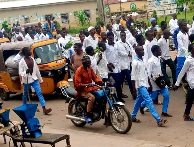 Bauchi: Male students protest separation from female mates