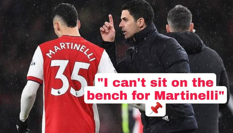 “I can’t sit on the bench” – £40m-highly-rated premier forward says he’ll go to Arsenal if Arteta can start him ahead of Martinelli – Player has already scored 5 goals and 1 assist in EPL this season