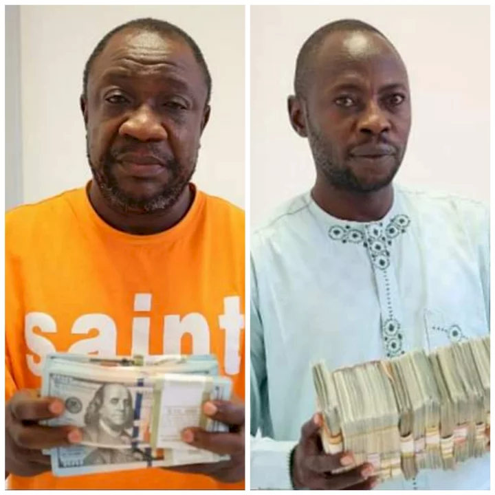 EFCC arrests two suspected currency counterfeiters with fake $270,000 in Abuja