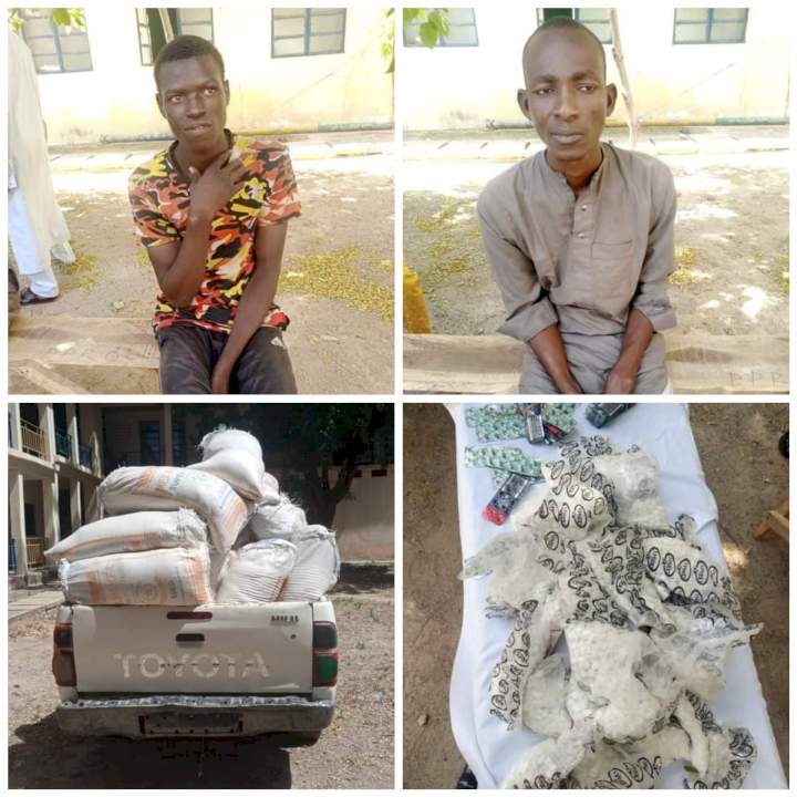 Police arrest notorious drug dealer who specializes in supplying illicit drugs to terrorists in Katsina forest