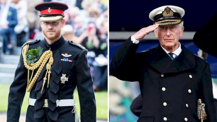 King Charles replaces Prince Harry as Captain General of the Royal Marines