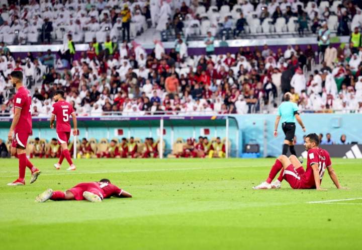 Qatar 2022: Qatar become first team to be knocked out of 2022 World Cup