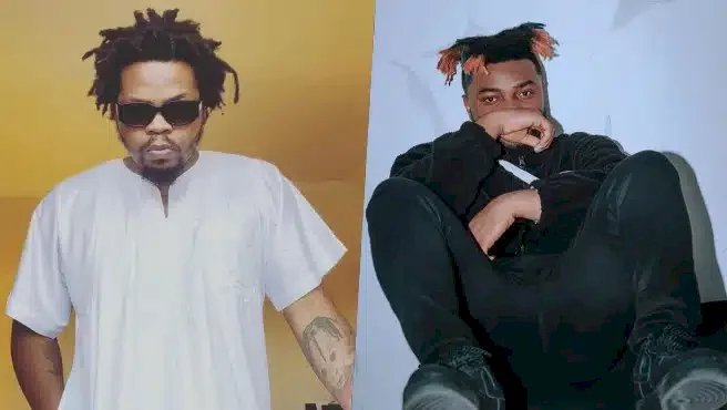 “He should be sent back” – Speculations as Olamide unveils new artiste, Senth (Video)