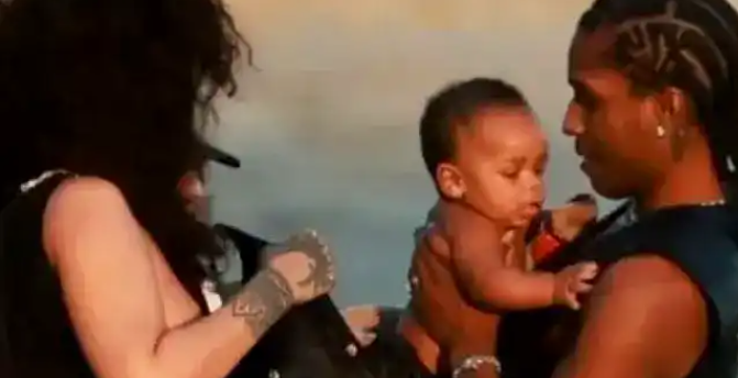 Rihanna shares first video of son with A$AP Rocky