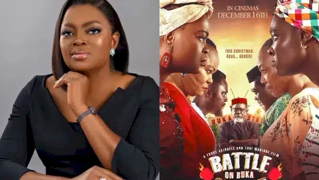 Funke Akindele’s movie ‘Battle on Buka Street’ breaks 2022 cinema records