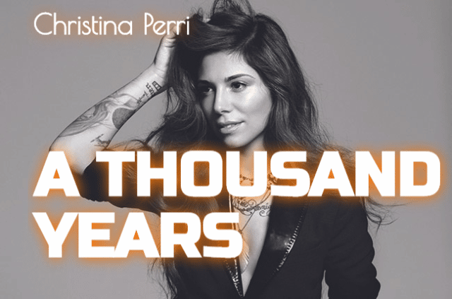 Christina Perri – A Thousand Years MP3 DOWNLOAD