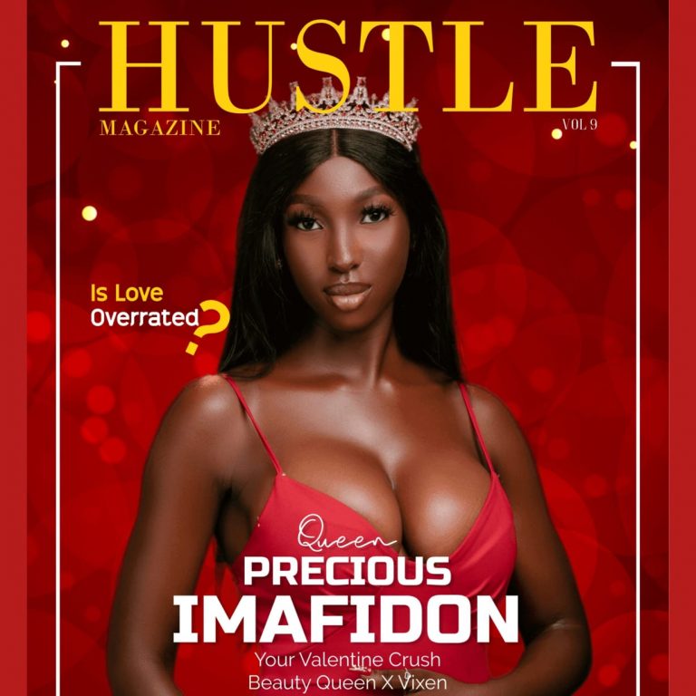 Beauty queen Precious Imafidon stuns on Hustle magazine cover, unveils pet project blueprint