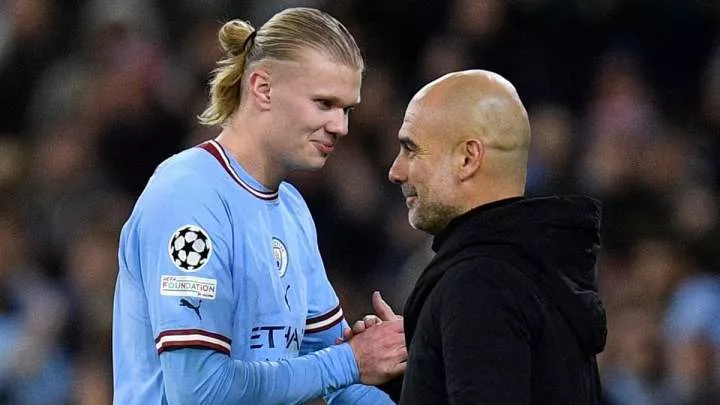Why I subbed off Haaland before he could break Messi’s record – Guardiola