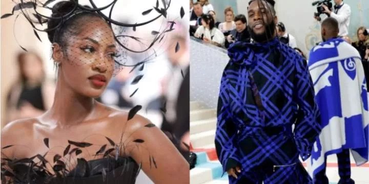 She no wan block view again – ‘Fashion police’ analyze Burna Boy and Tems outfit to the 2023 Met Gala