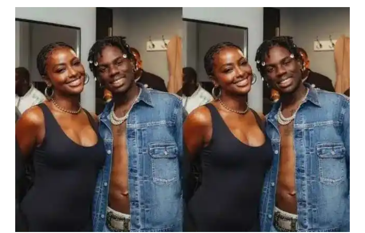 Video: Rema, Justine Skye spotted together in Lagos church on New Year’s Eve