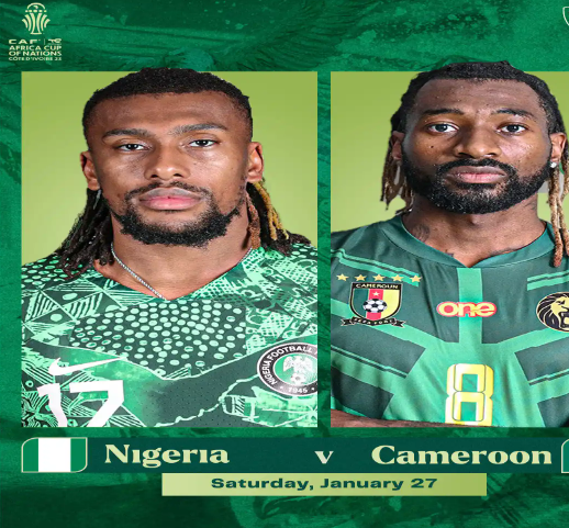 AFCON: Nigeria to face Cameroon in Round of 16 on Saturday