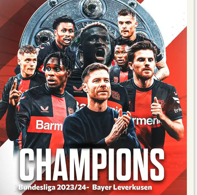 Bayer Leverkusen Win Bundesliga For First Time In 119-year History